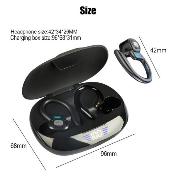 VV2 TWS Wireless Touch Control Sports Bluetooth Earphones_14