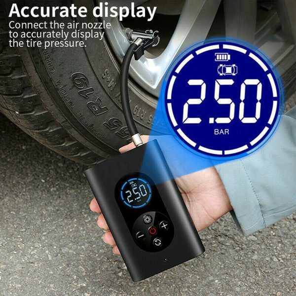 4-in-1 Car Bicycle Air Pump LED Light Power Bank_7