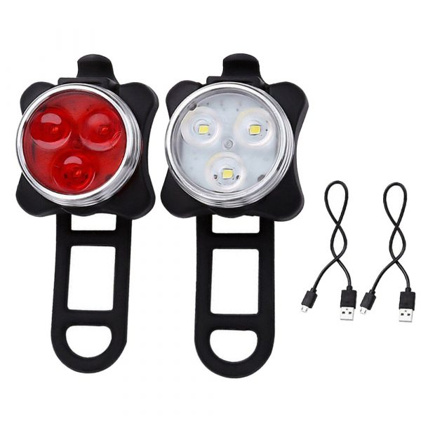 Super Bright Rechargeable Bicycle Tail Light with 4 Light Modes_1