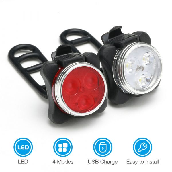Super Bright Rechargeable Bicycle Tail Light with 4 Light Modes_11
