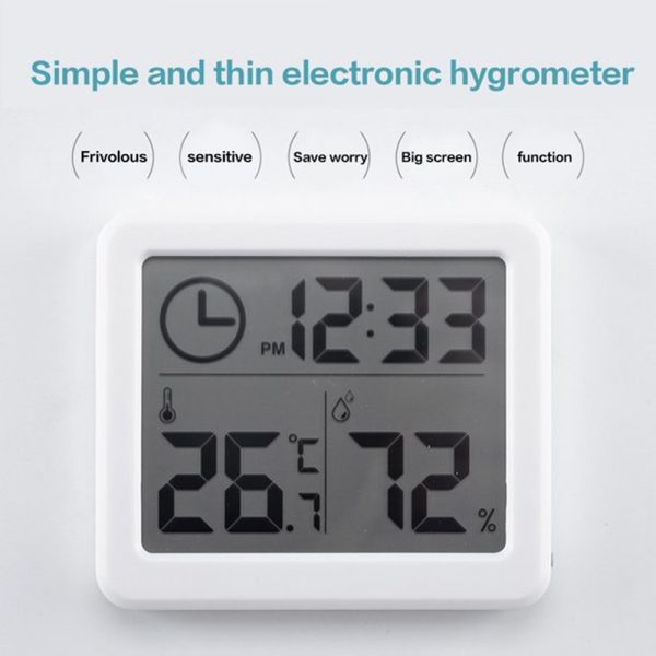Thermometer and Humidity Monitor with 3.2” LCD Display_8