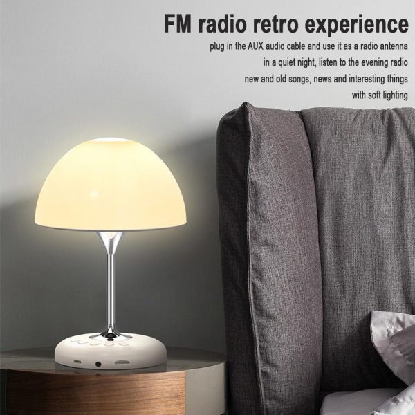 LED Bedside Lamp and Wireless Bluetooth Speaker and FM Radio_15