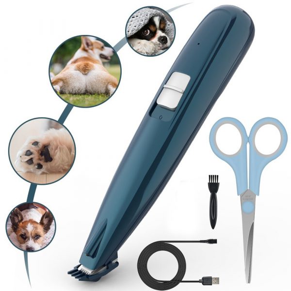 Low Noise Rechargeable Grooming Safe Nail Clipper for Pets_3