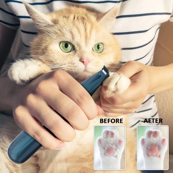 Low Noise Rechargeable Grooming Safe Nail Clipper for Pets_9