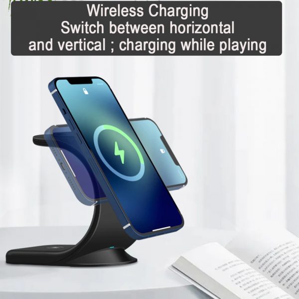 3 in 1 Fast Charging Wireless Charging Station MagSafe Support_10
