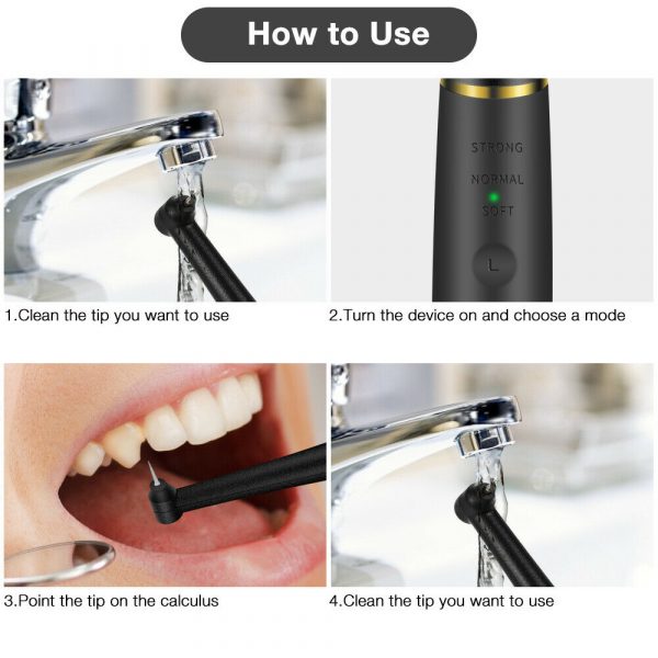 Professional Electric Teeth Cleaner-Toothbrush Water Flosser_9