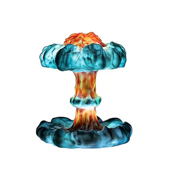 3D Mushroom Cloud Explosion Creative Night Light_0