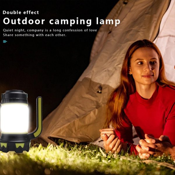 USB Rechargeable Ultra-Bright LED Outdoor Lamp and Flashlight_8