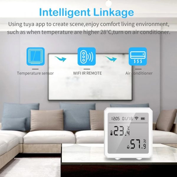 Battery Operated Indoor Temperature and Humidity Sensor_12
