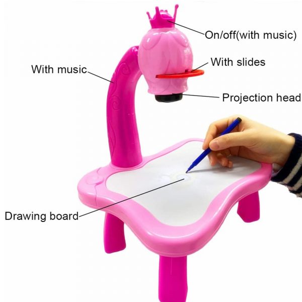 Trace and Draw Kid’s Projection Drawing Table Sketching Desk_3