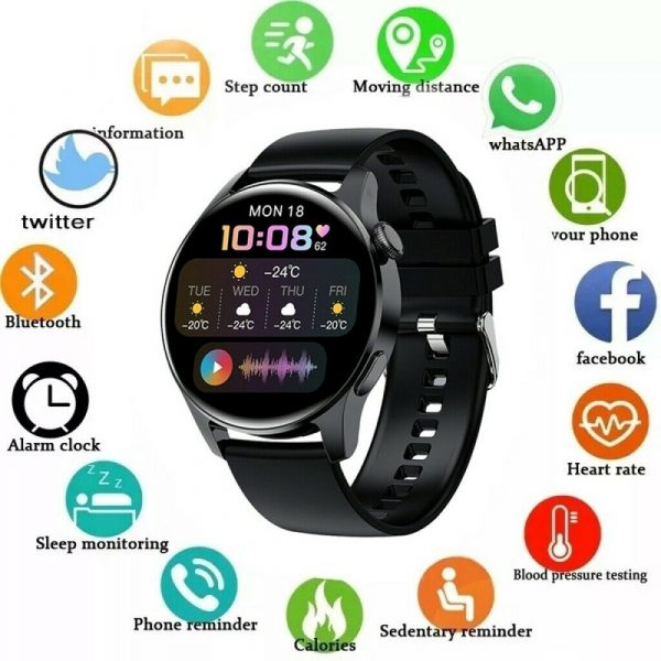 Magnetic Charging BT Call Fitness Tracker and Activity Monitor_12