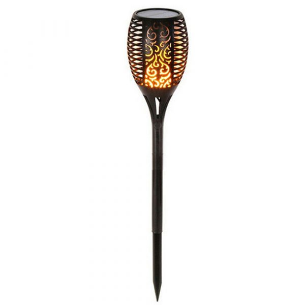 12 LED Light Solar Powered Flame Torch Decorative Light_1