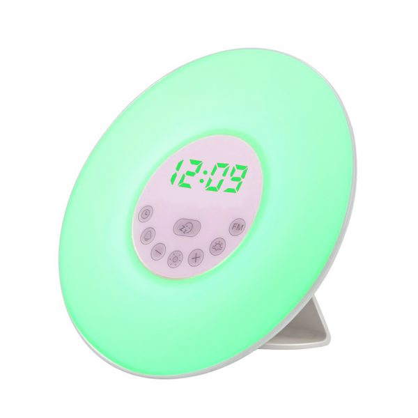 Touch Sensor Digital Alarm Clock Sunrise Sunset Simulator- USB Powered_4