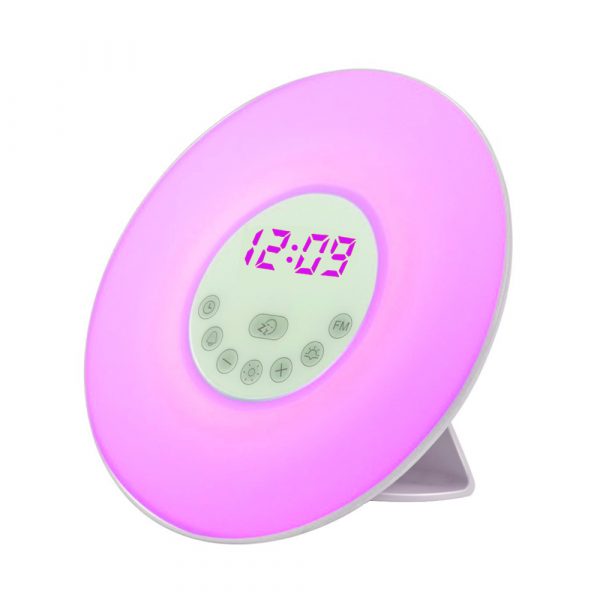 Touch Sensor Digital Alarm Clock Sunrise Sunset Simulator- USB Powered_7