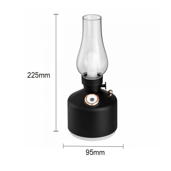 Kerosene Lamp Portable Air Humidifier and Oil Diffuser- USB Charging_4