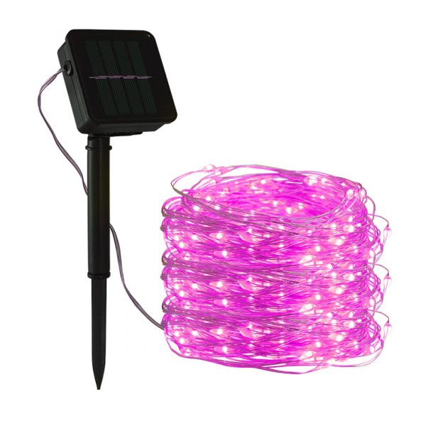 200LED Solar Powered String Fairy Light for Outdoor Decoration_0