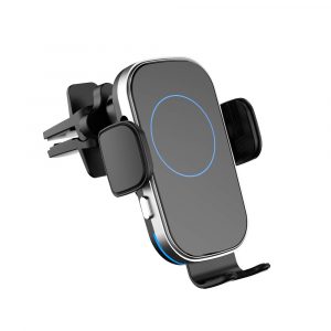 15W Fast Charging Wireless Car Phone Holder and QI Charger- Type C Cable