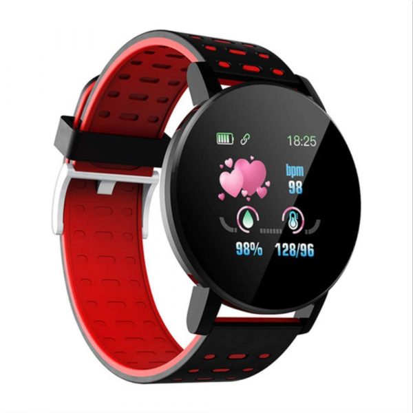 Bluetooth Smartwatch Blood Pressure Monitor Unisex and Fitness Tracker- USB Charging_15