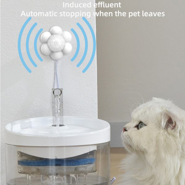USB Interface Automatic Induction Pet Drinking Water Fountain_15