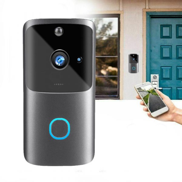 Smart Doorbell Motion Detection and 2-Way Audio- Battery Operated_3