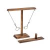 Throwing Hook and Ring Interactive Wooden Toss Game_0
