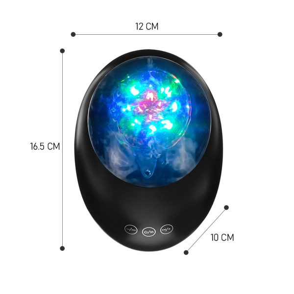 3-in-1 Galaxy Night Light with White Noise- USB Powered_2