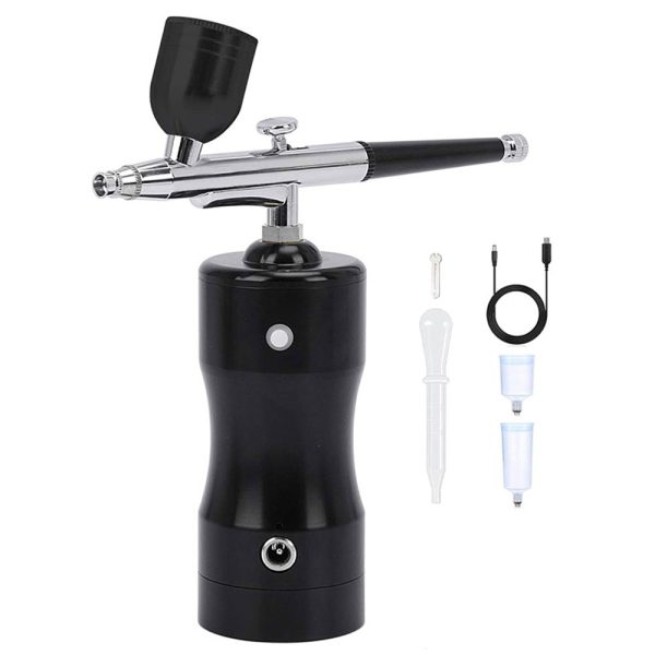Portable Airbrush Kit Mini Cordless Airbrush Spray Gun with Compressor Kit - USB Rechargeable_3