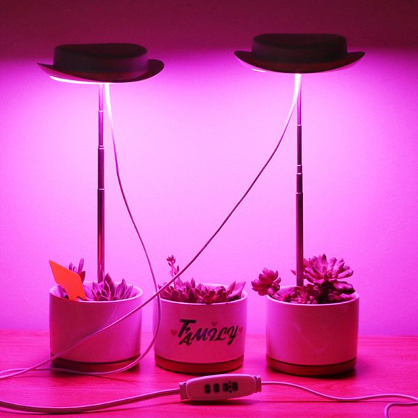 Pack of 2 Full Spectrum LED Growth Light for Indoor Plants_5