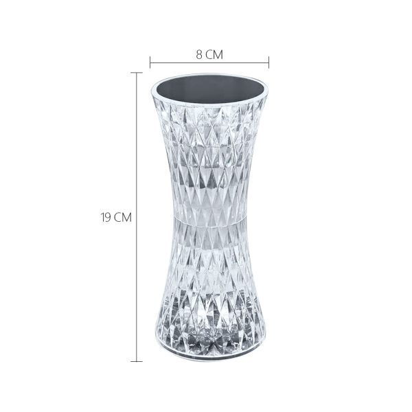 3D Crystal Touch Lamp for Home Decoration - USB Rechargeable_2