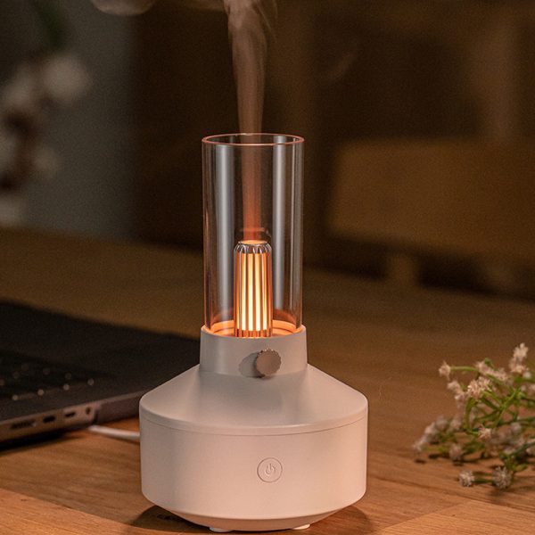 USB Interface Retro LED Aroma and Scent Diffuser Night Light_2