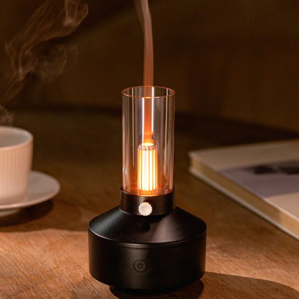 USB Interface Retro LED Aroma and Scent Diffuser Night Light_3