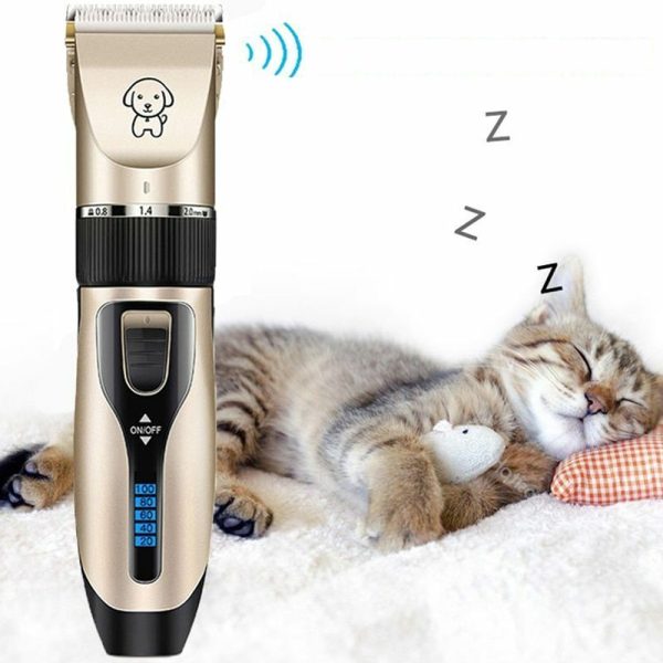 Pet Dog Grooming Clipper Electric Hair Trimmer-USB Rechargeable_5