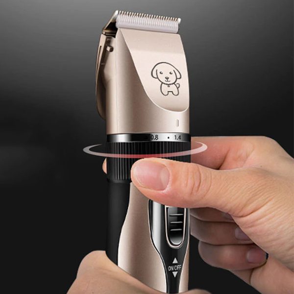 Pet Dog Grooming Clipper Electric Hair Trimmer-USB Rechargeable_4
