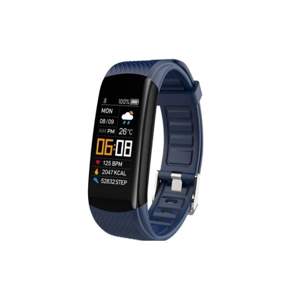 USB Rechargeable Touch Screen Fitness Activity Tracker Smartwatch_1