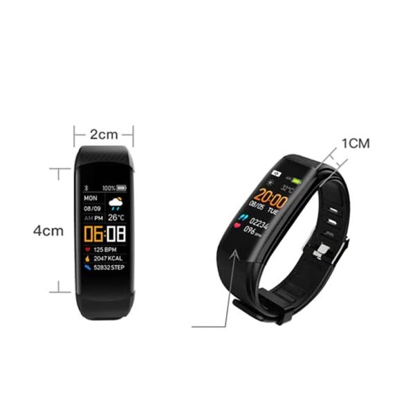 USB Rechargeable Touch Screen Fitness Activity Tracker Smartwatch_11