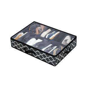 10 Grids Foldable Under the Bed Shoe Storage and Organizer