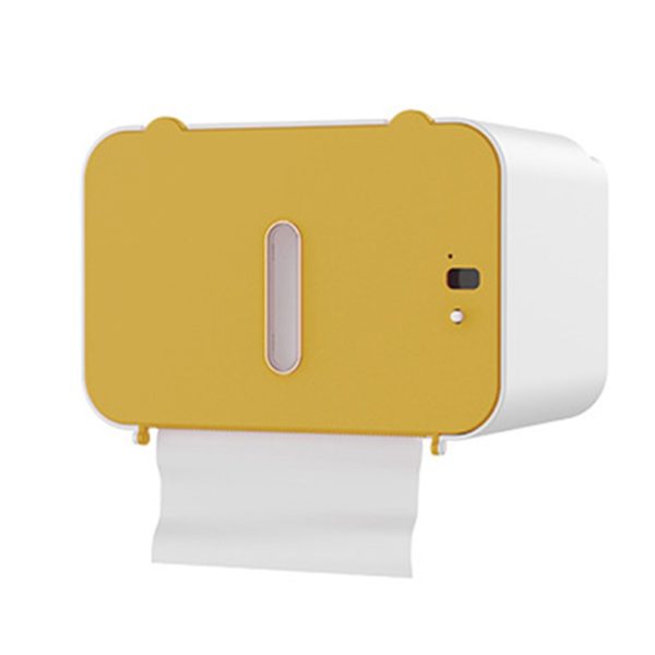 Wall-Mounted Intelligent Induction Automatic Toilet Paper Machine Bathroom Accessories - USB Rechargeable_1