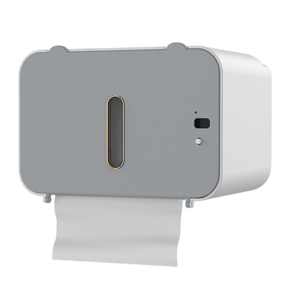 Wall-Mounted Intelligent Induction Automatic Toilet Paper Machine Bathroom Accessories - USB Rechargeable_2