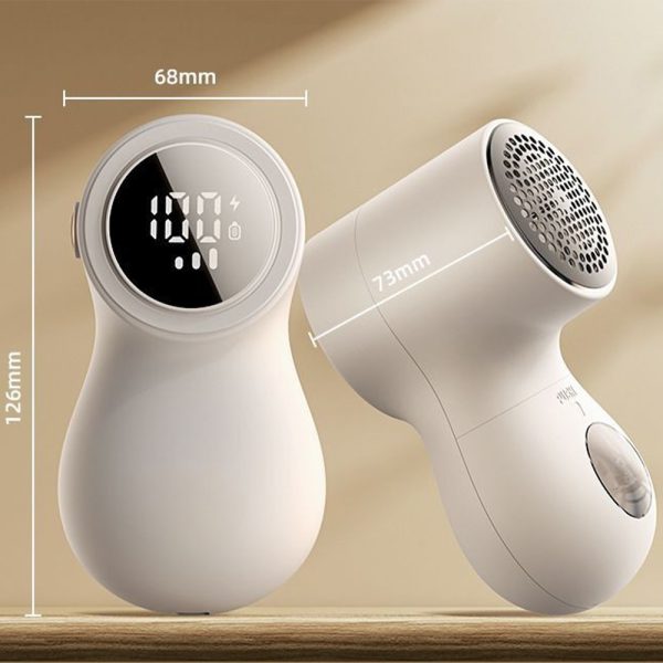 Electric Hairball Trimmer with Intelligent LED Display and 3 Modes - USB Rechargeable_8