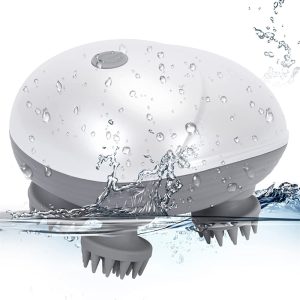 Mini Electric Scalp Massager Health Care Massage Kneading Vibrating Device- USB Rechargeable