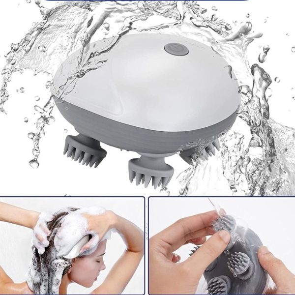 Mini Electric Scalp Massager Health Care Massage Kneading Vibrating Device- USB Rechargeable_9