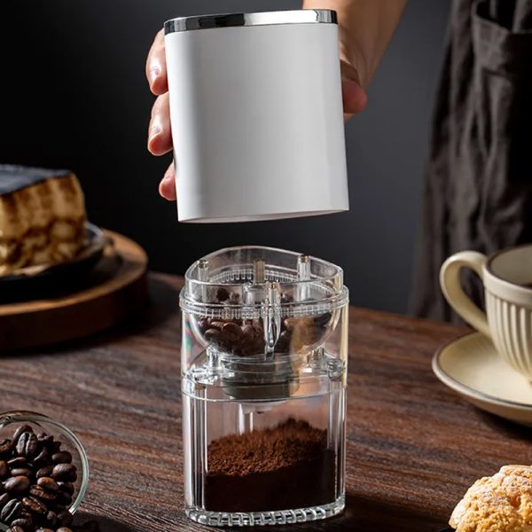 Portable Mini Electric Coffee Bean Grinder- USB Rechargeable_8