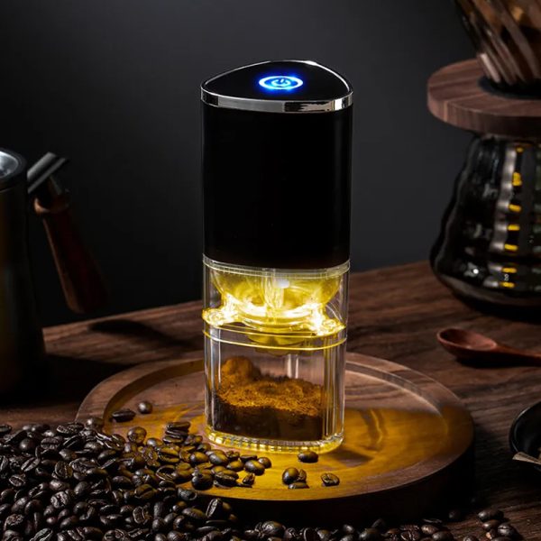 Portable Mini Electric Coffee Bean Grinder- USB Rechargeable_9