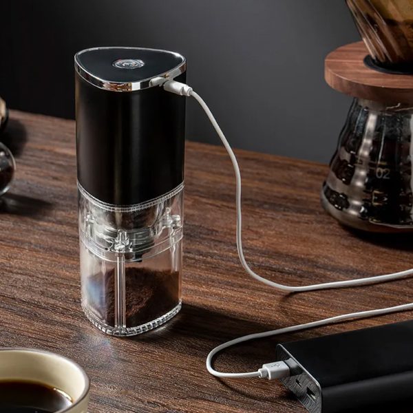 Portable Mini Electric Coffee Bean Grinder- USB Rechargeable_11
