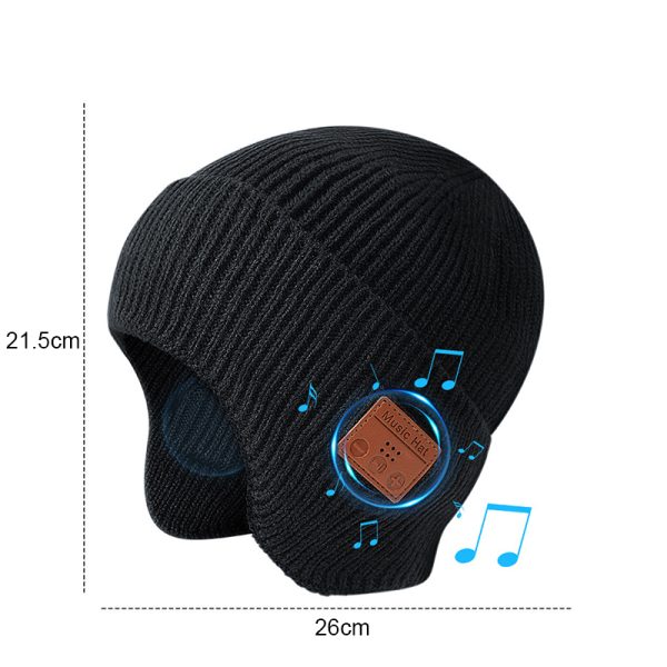 Binaural Washable Wireless Musical Hat - USB Rechargeable_10