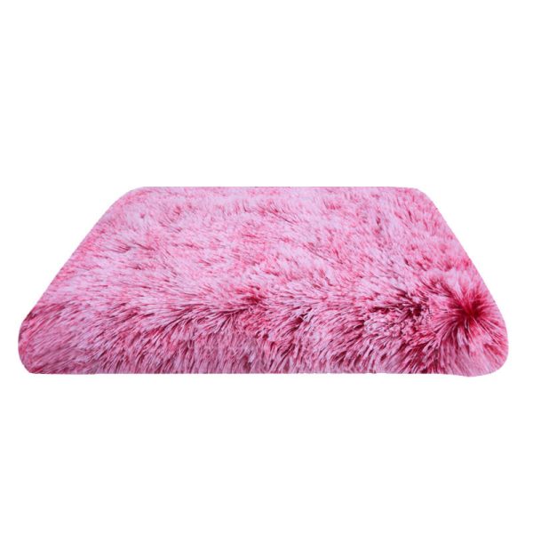 Warm and Fluffy Long-haired Velvet Dog Sleeping Bed_5