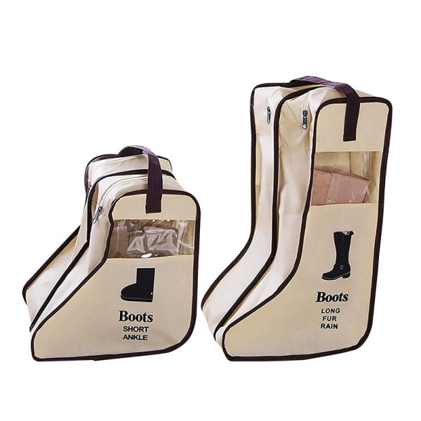 Portable and Dust Proof High Heels Shoe Zippered Travel Storage_16