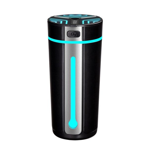 300ml Mini Car LED Air Humidifier Essential Oil Diffuser- USB Rechargeable_0