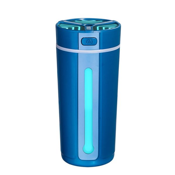 300ml Mini Car LED Air Humidifier Essential Oil Diffuser- USB Rechargeable_1
