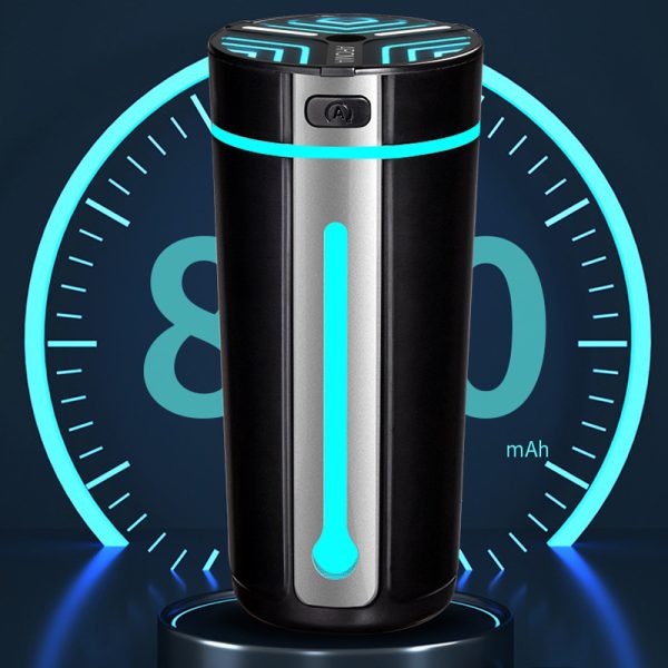 300ml Mini Car LED Air Humidifier Essential Oil Diffuser- USB Rechargeable_6